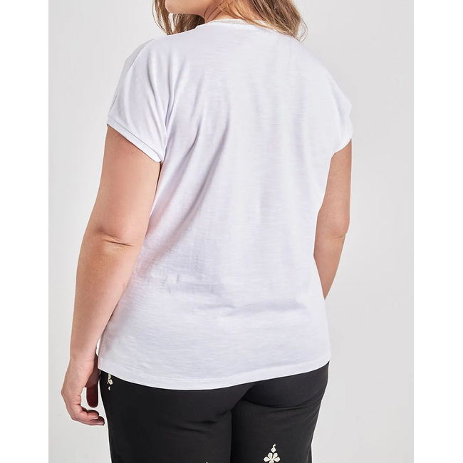 Product PARABITA Cotton blouse with lurex braid base image
