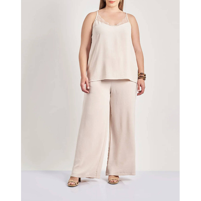 Product PARABITA Lingerie τοπ washed ανάγλυφο με δαντέλα base image