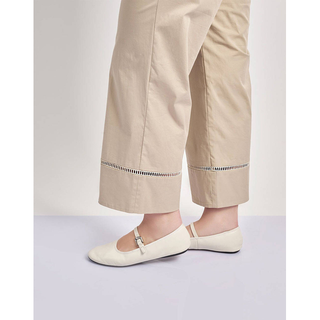 Product PARABITA Παντελόνι cropped καμπαρντίνα  με τρέσα base image