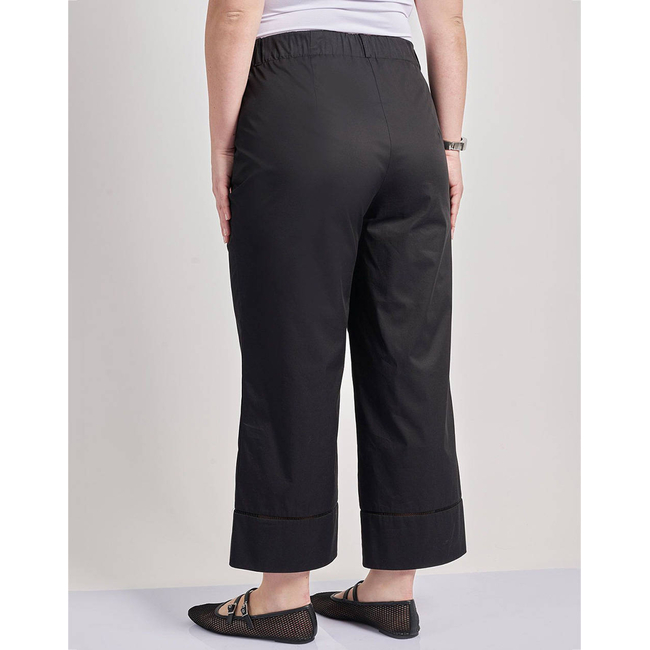 Product PARABITA Παντελόνι cropped καμπαρντίνα  με τρέσα base image