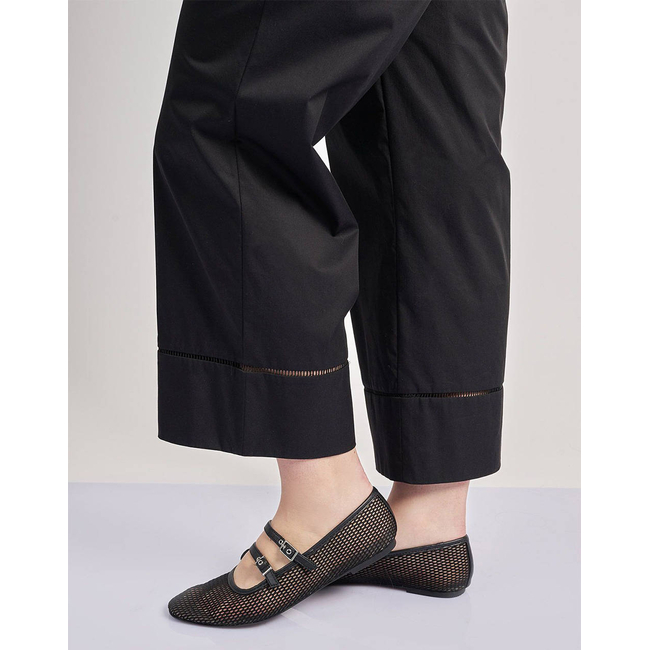 Product PARABITA Παντελόνι cropped καμπαρντίνα  με τρέσα base image