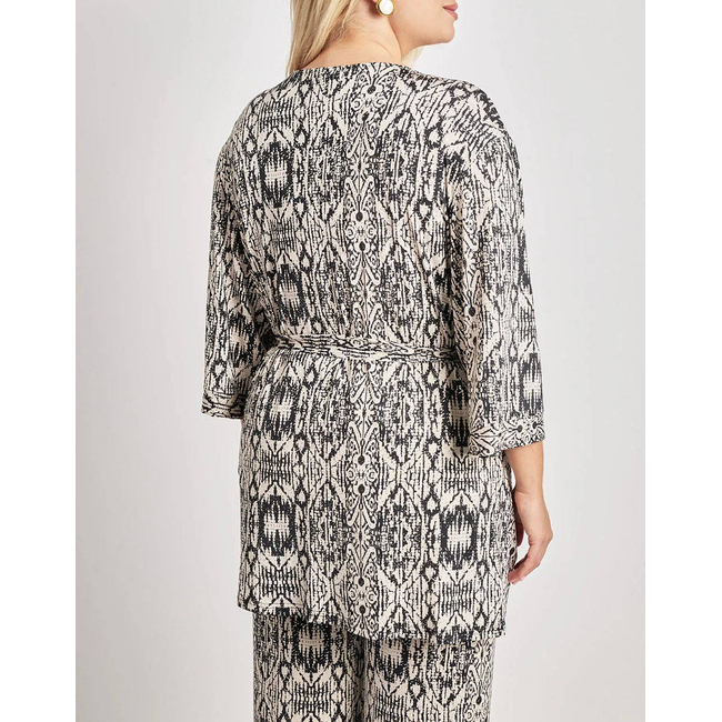 Product PARABITA Κιμονό εμπριμέ boho μπατίκ σούπερ ζέρσεϊ base image