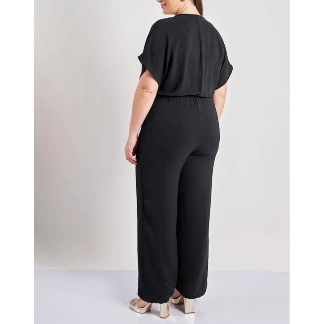 Product PARABITA Ολόσωμη φόρμα washed με τρέσα στο κρουαζέ base image