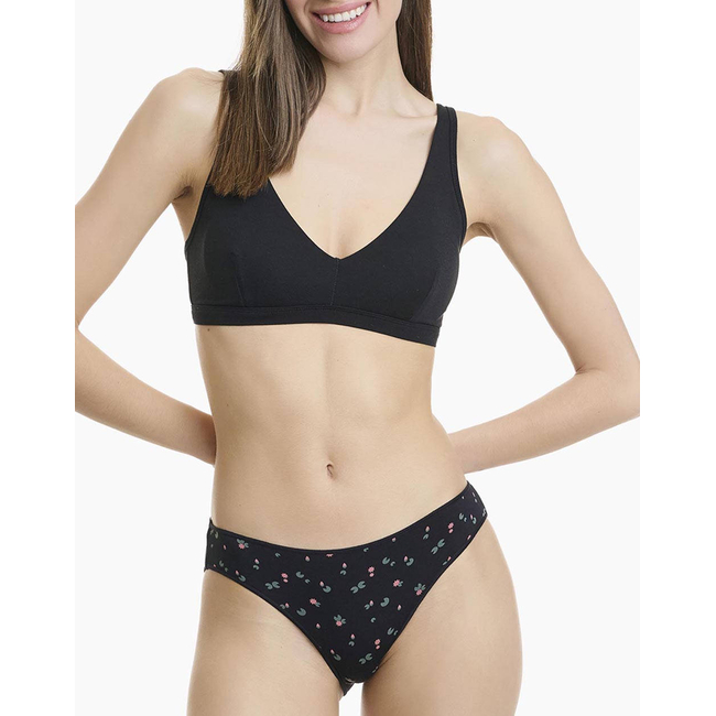 Product WALK WOMEN'S BAMBOO SLIP WITH CROC PATTERN 2PCS base image