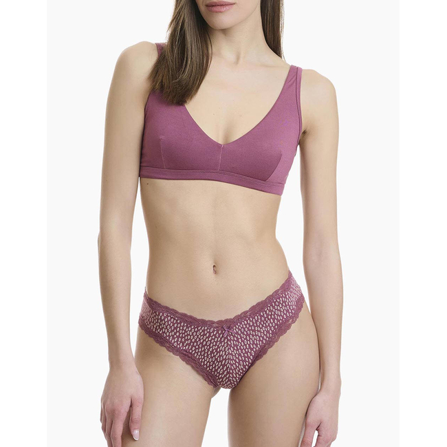 Product WALK WOMEN'S BRAZILIAN LACE/BAMBOO WITH FIGS PATTERN 2PCS base image