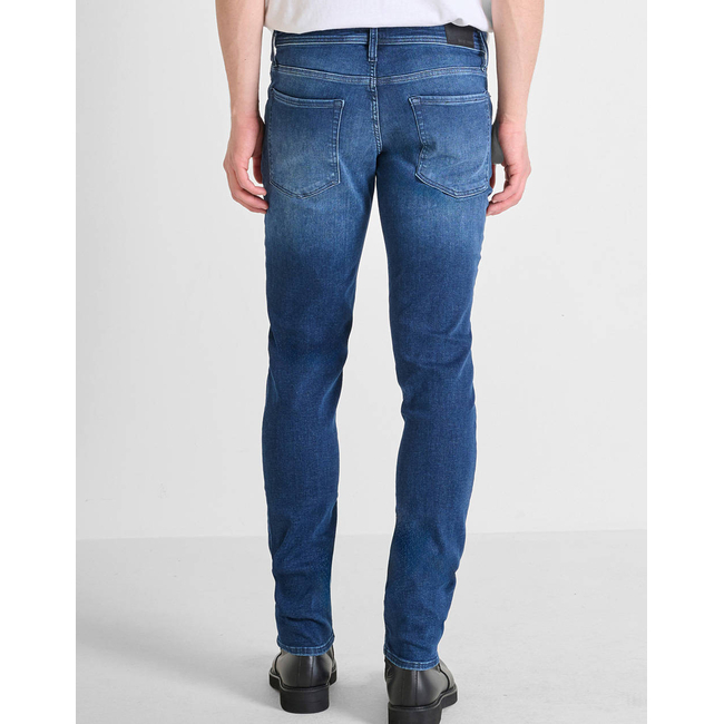 Product ANTONY MORATO MMDT00241FA7505821W02020 MIN OF 10 JEANS OZZY TAPERED FIT IN BLUE DENIM ΠΑΝΤΕΛΟΝΙ ΑΝΔΡΙΚΟ base image