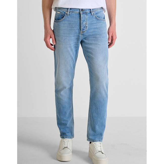 Product ANTONY MORATO MMDT00264FA7505751W02035 MIN OF 10 JEANS ARGON SLIM ANKLE LENGHT FIT IN BLUE DENIM MEN'S TROUSERS base image