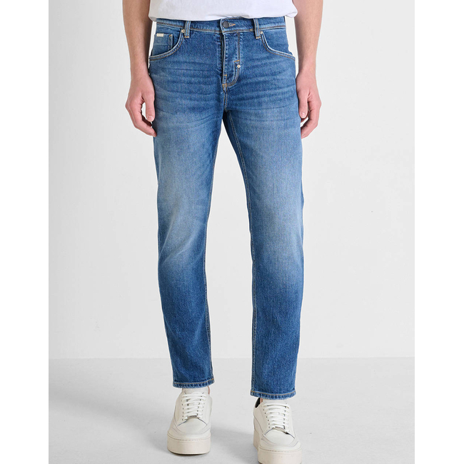 Product ANTONY MORATO MMDT00264FA7505751W02034 MIN OF 12 JEANS ARGON SLIM ANKLE LENGHT FIT IN BLUE DENIM ΠΑΝΤΕΛΟΝΙ ΑΝΔΡΙΚΟ base image
