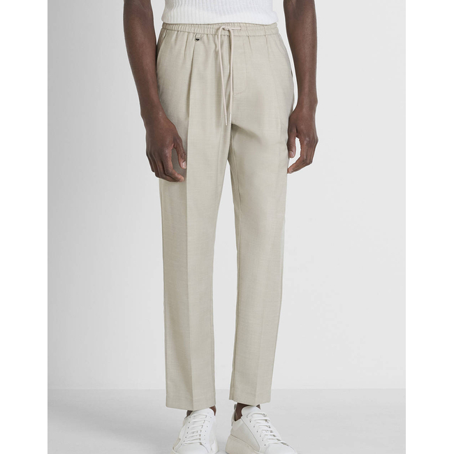 Product ANTONY MORATO MMTS00052FA650330 MIN OF 4 TROUSERS NEIL REGULAR FIT IN SLUB STRETCH VISCOSE BLEND FABRIC ΠΑΝΤΕΛΟΝΙ ΑΝΔΡΙΚΟ base image