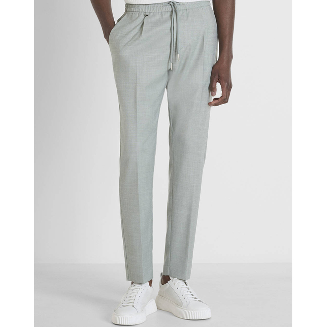Product ANTONY MORATO MMTS00052FA650330 MIN OF 4 TROUSERS NEIL REGULAR FIT IN SLUB STRETCH VISCOSE BLEND FABRIC ΠΑΝΤΕΛΟΝΙ ΑΝΔΡΙΚΟ base image