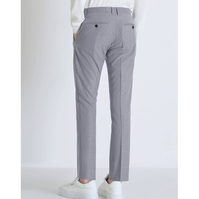 Product ANTONY MORATO MMTS00018FA650356 MIN OF 4 TROUSERS BONNIE SLIM FIT IN STRETCH VISCOSE BLEND FABRIC MICRO PATTERN ΠΑΝΤΕΛΟΝΙ ΑΝΔΡΙΚΟ base image