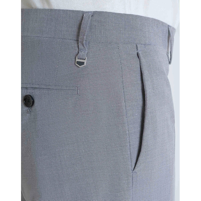 Product ANTONY MORATO MMTS00018FA650356 MIN OF 4 TROUSERS BONNIE SLIM FIT IN STRETCH VISCOSE BLEND FABRIC MICRO PATTERN ΠΑΝΤΕΛΟΝΙ ΑΝΔΡΙΚΟ base image