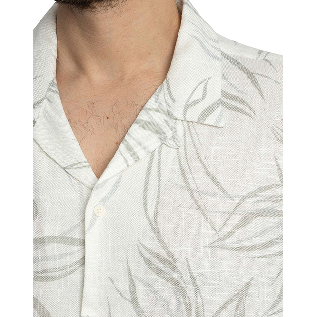 Product ANTONY MORATO MMSS00171FA430637 MIN OF 6 SHIRT HONOLULU REGULAR STRAIGHT FIT IN PRINTED VISCOSE LINEN BLEND FABRIC ΜΠΛΟΥΖΑ ΑΝΔΡΙΚΟ base image