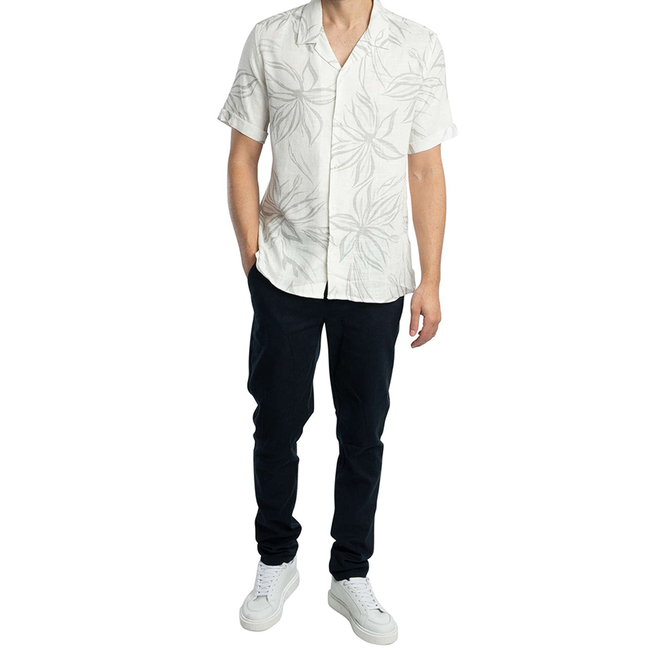 Product ANTONY MORATO MMSS00171FA430637 MIN OF 6 SHIRT HONOLULU REGULAR STRAIGHT FIT IN PRINTED VISCOSE LINEN BLEND FABRIC ΜΠΛΟΥΖΑ ΑΝΔΡΙΚΟ base image