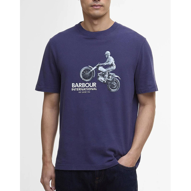 Product BARBOUR INTERNATIONAL T-SHIRT base image
