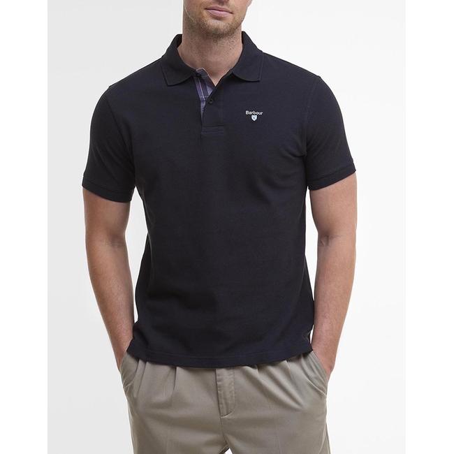 Product BARBOUR TARTAN PIQUE POLO SHIRT base image