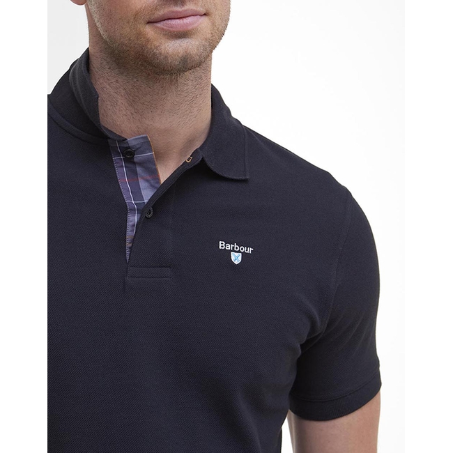 Product BARBOUR TARTAN PIQUE POLO SHIRT base image