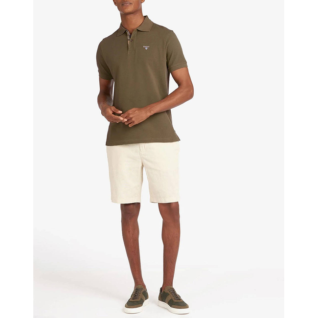 Product BARBOUR TARTAN PIQUE POLO SHIRT base image