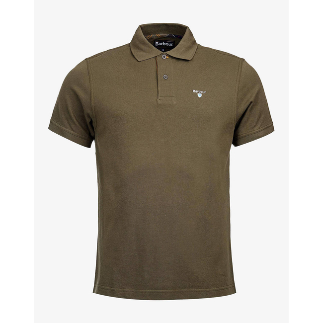 Product BARBOUR TARTAN PIQUE POLO SHIRT base image