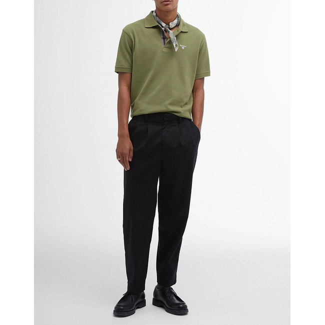 Product BARBOUR TARTAN PIQUE POLO SHIRT base image