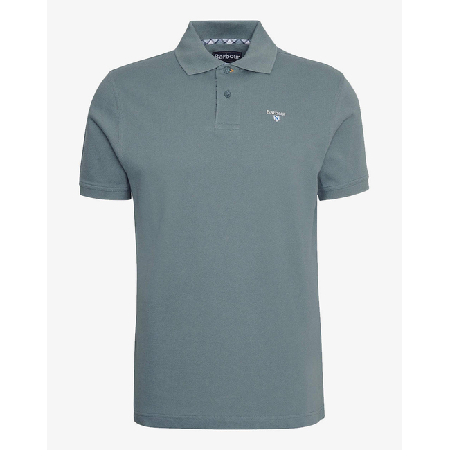 Product BARBOUR TARTAN PIQUE POLO SHIRT base image