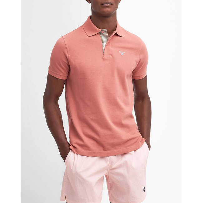 Product BARBOUR TARTAN PIQUE POLO SHIRT base image