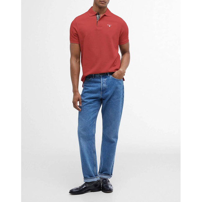 Product BARBOUR TARTAN PIQUE POLO SHIRT base image