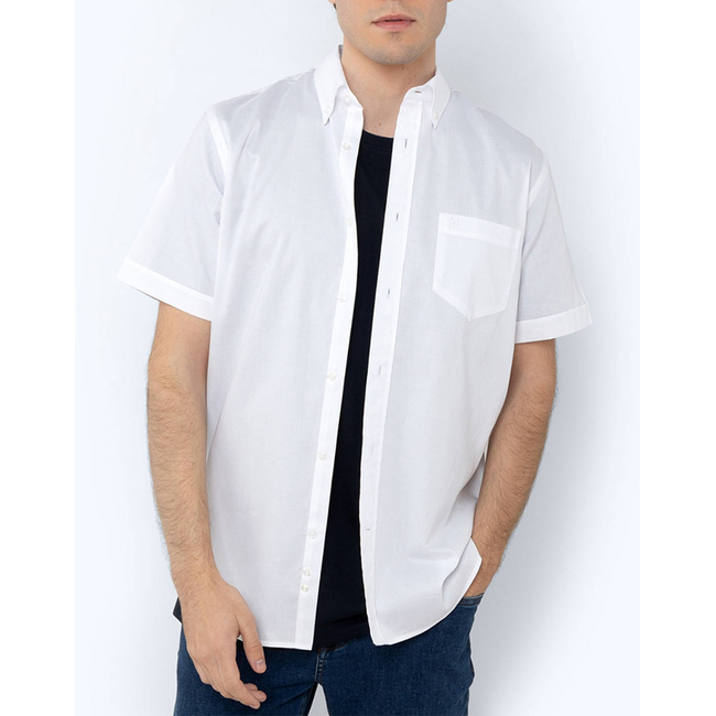 Product THE BOSTONIANS  ΠΟΥΚΑΜΙΣΟ FIL A FIL REGULAR FIT Plain FIL A FIL Button-down Regular Fit base image