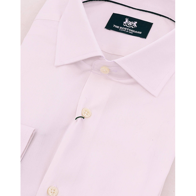 Product THE BOSTONIANS  SHIRT PIQUE CUSTOM FIT Plain PIQUE Semi-rex Custom fit base image