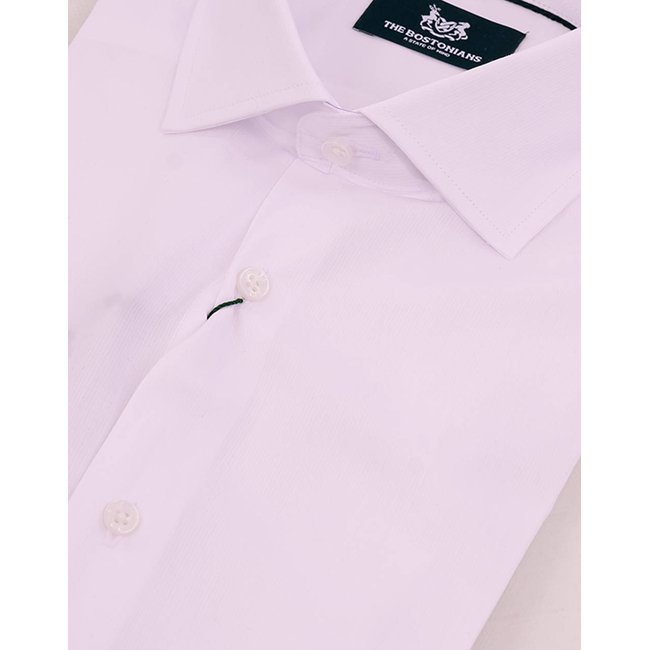 Product THE BOSTONIANS  SHIRT PIQUE CUSTOM FIT Plain PIQUE Semi-rex Custom fit base image