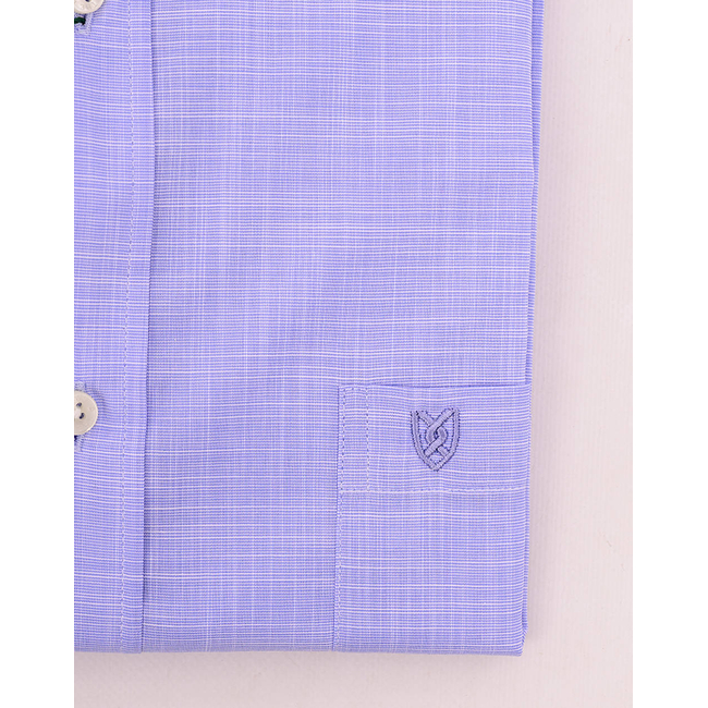 Product THE BOSTONIANS SHIRT REGULAR FIT Plain SLUB Button-down Regular Fit base image