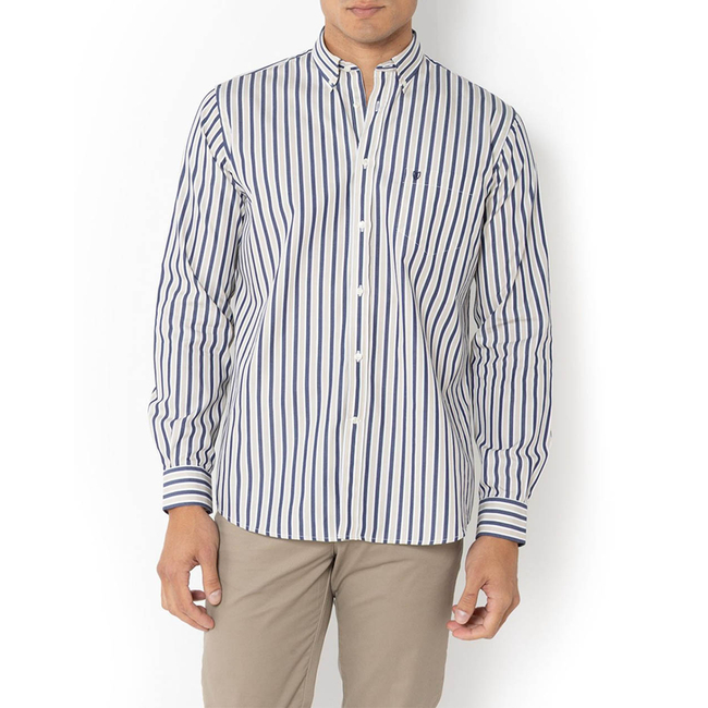 Product THE BOSTONIANS  ΠΟΥΚΑΜΙΣΟ ACORN ΠΟΠΛΙΝΑ REGULAR FIT Stripe POPLIN Button-down Regular Fit base image