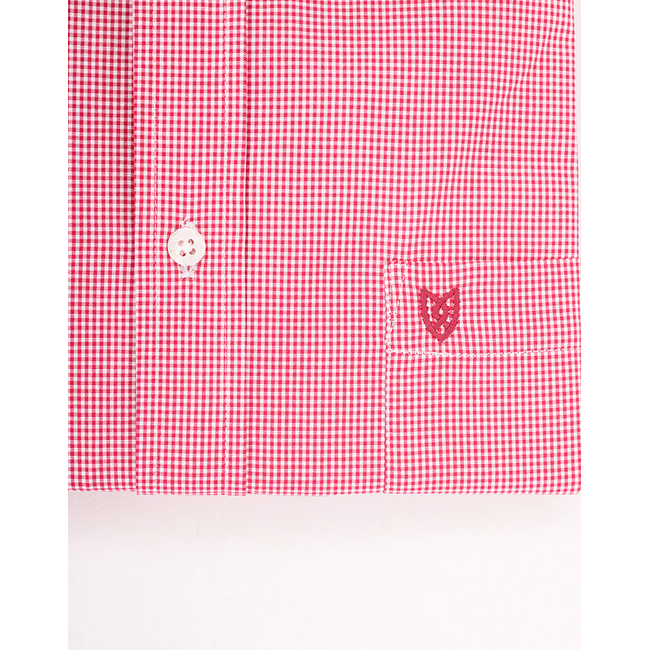 Product THE BOSTONIANS  ΠΟΥΚΑΜΙΣΟ CHESTER ΠΟΠΛΙΝΑ REGULAR FIT MiniCheck POPLIN Button-down Regular Fit base image