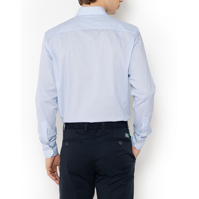 Product THE BOSTONIANS  ΠΟΥΚΑΜΙΣΟ CHARLES ΠΟΠΛΙΝΑ CUSTOM FIT Print POPLIN Semi-rex Custom FIT base image