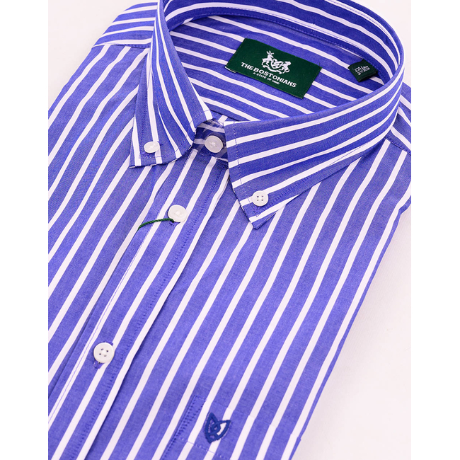 Product THE BOSTONIANS  ΠΟΥΚΑΜΙΣΟ ACORN ΠΟΠΛΙΝΑ REGULAR FIT Stripe POPLIN Button-down Regular Fit base image