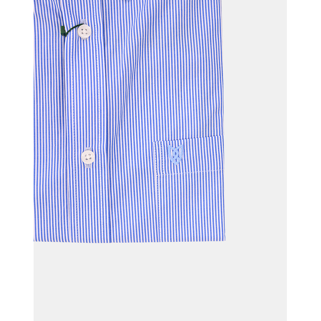 Product THE BOSTONIANS ACORN POPLIN SHIRT REGULAR FIT Stripe POPLIN Button-down Regular Fit base image