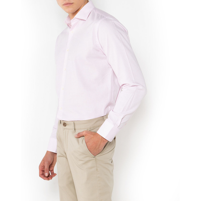 Product THE BOSTONIANS  ΠΟΥΚΑΜΙΣΟ DOBBY CUSTOM FIT Patterned DOBBY Semi-rex Custom Fit base image