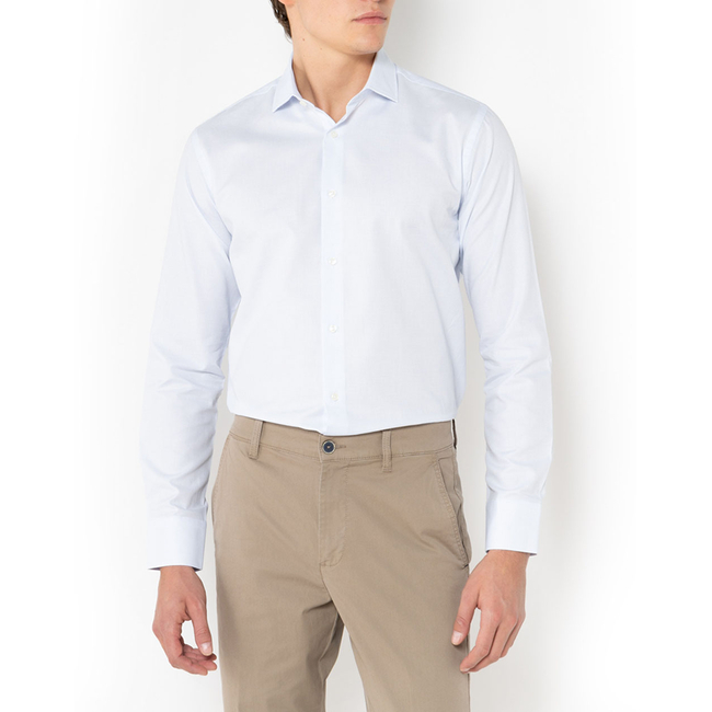 Product THE BOSTONIANS  ΠΟΥΚΑΜΙΣΟ DOBBY CUSTOM FIT Patterned DOBBY Semi-rex Custom Fit base image