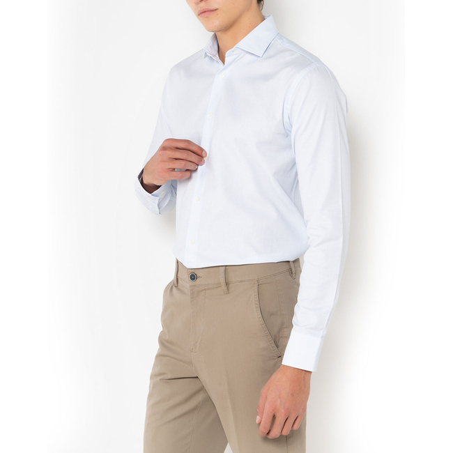 Product THE BOSTONIANS  ΠΟΥΚΑΜΙΣΟ DOBBY CUSTOM FIT Patterned DOBBY Semi-rex Custom Fit base image