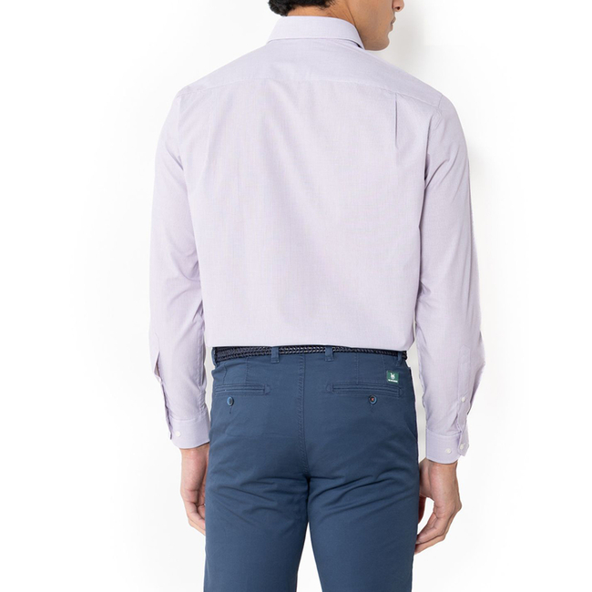 Product THE BOSTONIANS  ΠΟΥΚΑΜΙΣΟ CHESTER ΠΟΠΛΙΝΑ CUSTOM FIT MiniCheck POPLIN Semi-rex Custom Fit base image