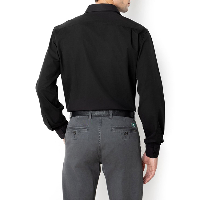 Product THE BOSTONIANS  ΠΟΥΚΑΜΙΣΟ ΠΟΠΛΙΝΑ CUSTOM FIT Plain POPLIN Classic Custom Fit base image