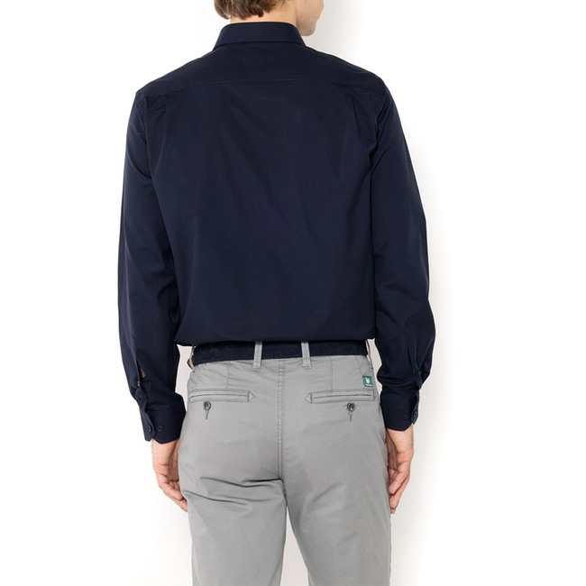 Product THE BOSTONIANS  ΠΟΥΚΑΜΙΣΟ ΠΟΠΛΙΝΑ CUSTOM FIT Plain POPLIN Classic Custom Fit base image