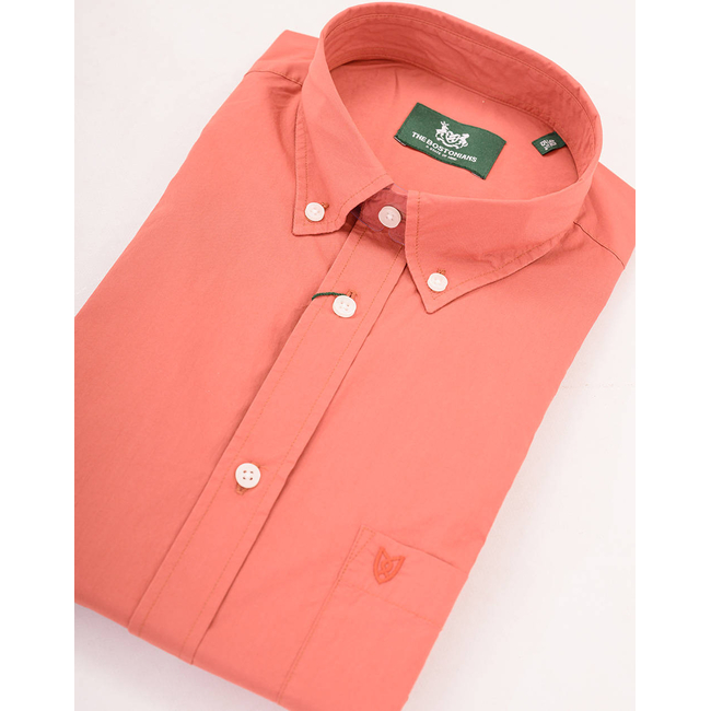 Product THE BOSTONIANS  ΠΟΥΚΑΜΙΣΟ ΠΟΠΛΙΝΑ REGULAR FIT Plain POPLIN Button-down Regular Fit base image