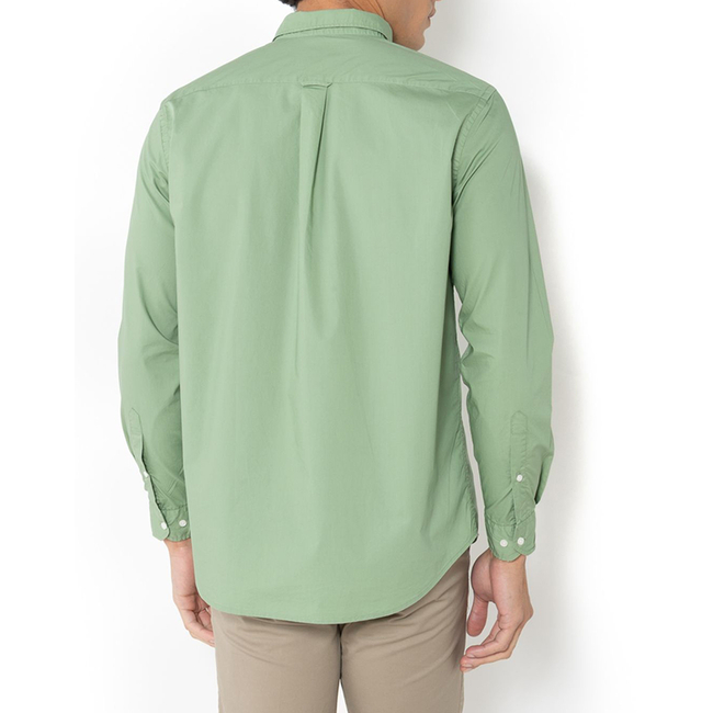 Product THE BOSTONIANS POPLIN SHIRT REGULAR FIT Plain POPLIN Button-down Regular Fit base image
