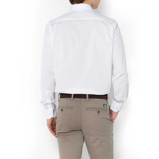Product THE BOSTONIANS  ΠΟΥΚΑΜΙΣΟ ΠΟΠΛΙΝΑ CUSTOM FIT Plain POPLIN Classic Custom Fit base image