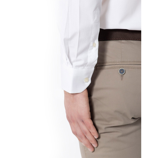 Product THE BOSTONIANS  ΠΟΥΚΑΜΙΣΟ ΠΟΠΛΙΝΑ CUSTOM FIT Plain POPLIN Classic Custom Fit base image