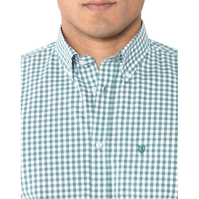Product THE BOSTONIANS  ΠΟΥΚΑΜΙΣΟ MAVERICK ΠΟΠΛΙΝΑ REGULAR FIT MedCheck POPLIN Button-down Regular fit base image