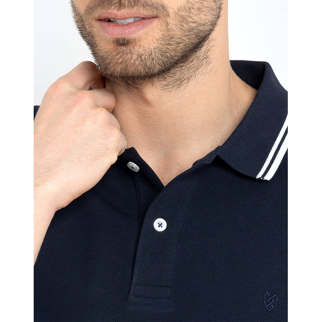 Product THE BOSTONIANS TWIN TIPPED REGULAR POLO PIQUE SHIRT base image