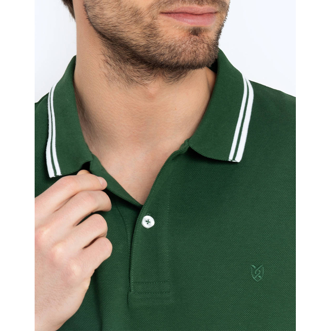 Product THE BOSTONIANS TWIN TIPPED REGULAR POLO PIQUE SHIRT base image