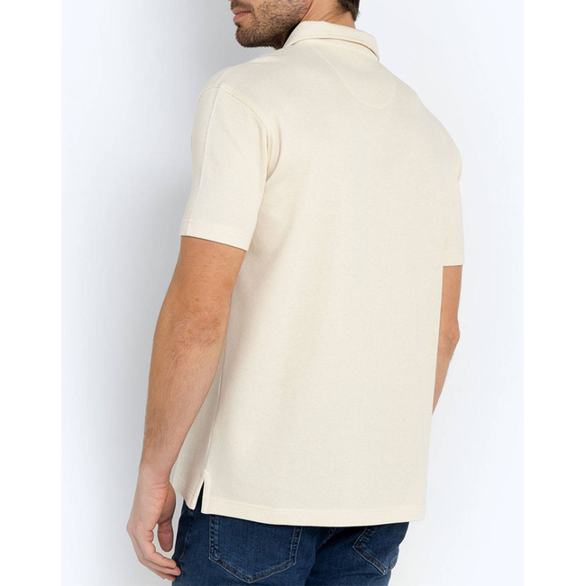 Product THE BOSTONIANS  ΜΠΛΟΥΖΑ POLO PIQUE WAFFLE REGULAR FIT base image